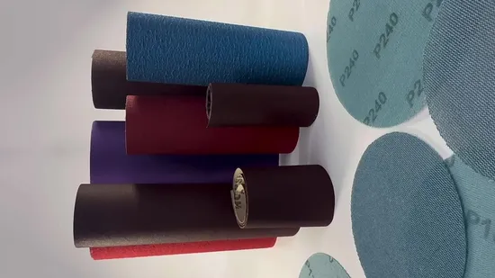 Лента для кондиционирования песка зернистостью 80 грит премиум-класса из оксида алюминия, карбида кремния и оксида циркония